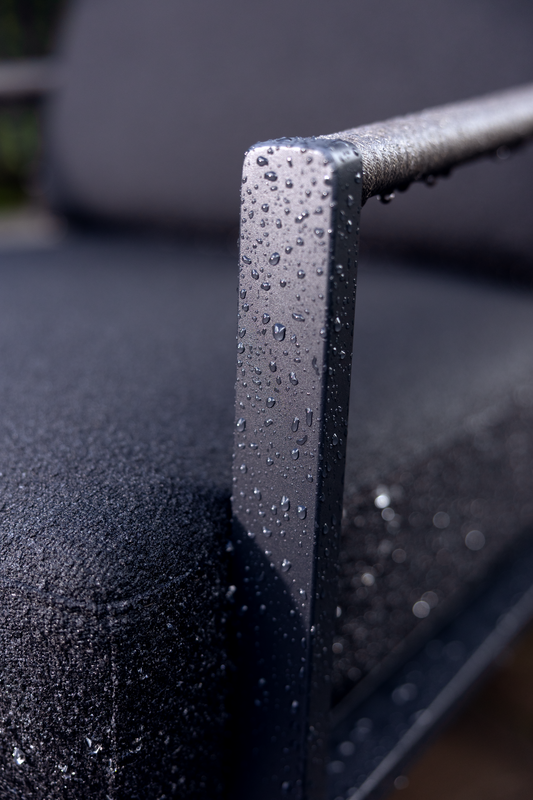 Lyra fauteuil Noir/Teddy Black