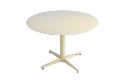 Mill table salon Pearl white