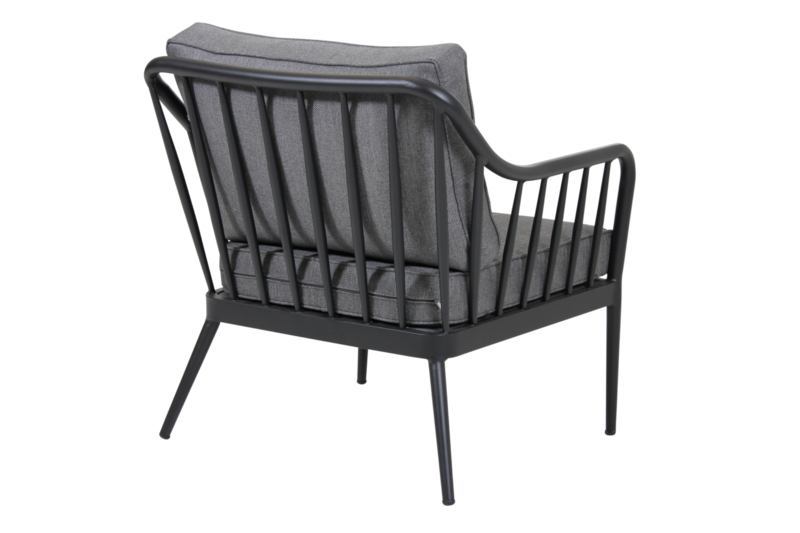 Coleville fauteuil Noir/gris
