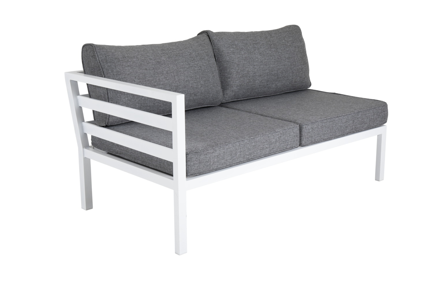 Weldon salon de jardin Blanc/Gris