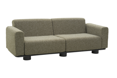 Bolster 1_Soffa_2,5-sits Anthracite/Teddy Verde