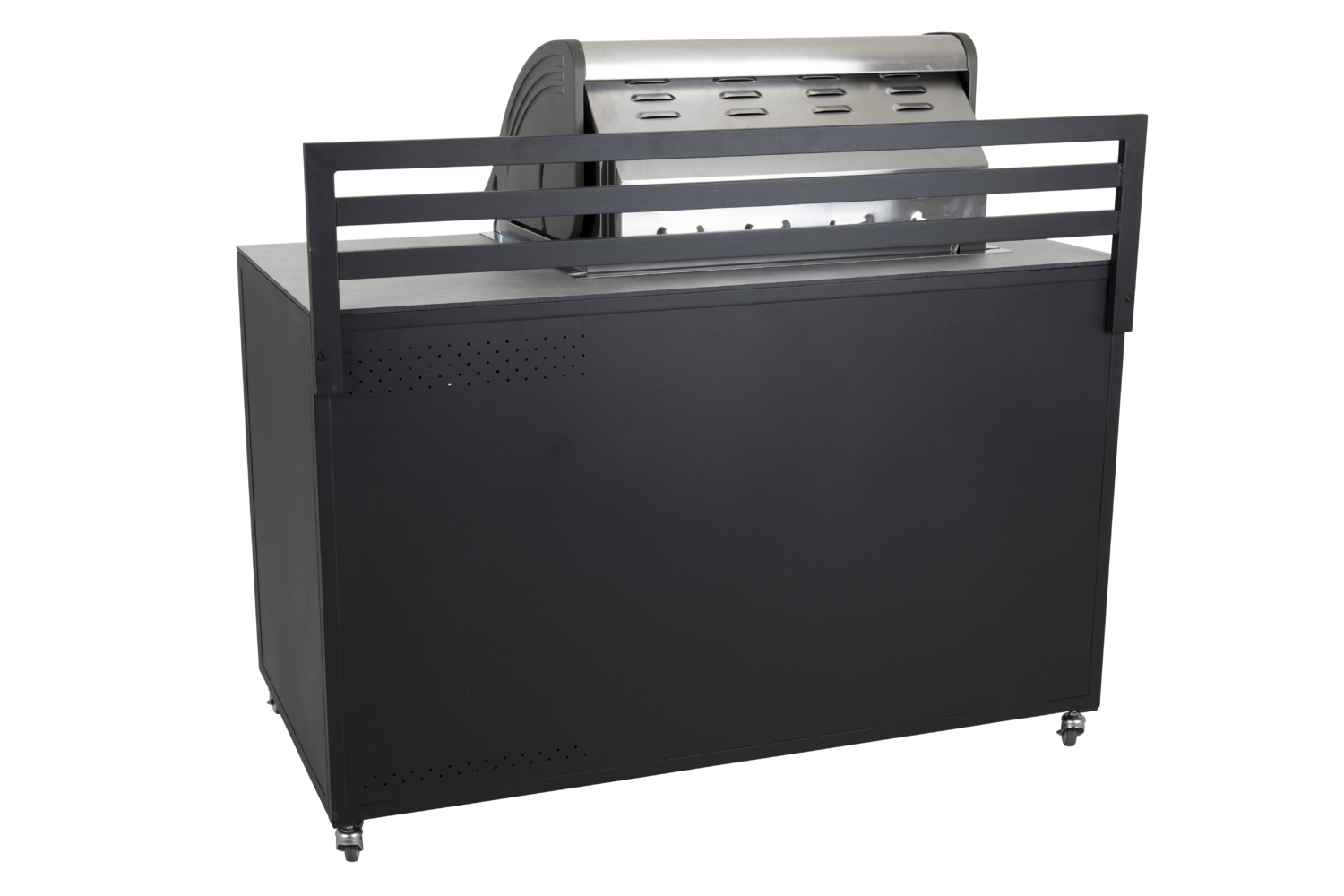 Fornax cuisine extérieure Noir/teck