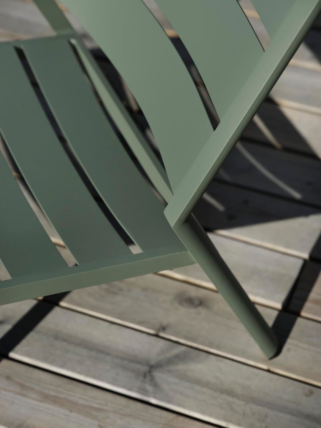 Delia fauteuil lounge Dusty Green