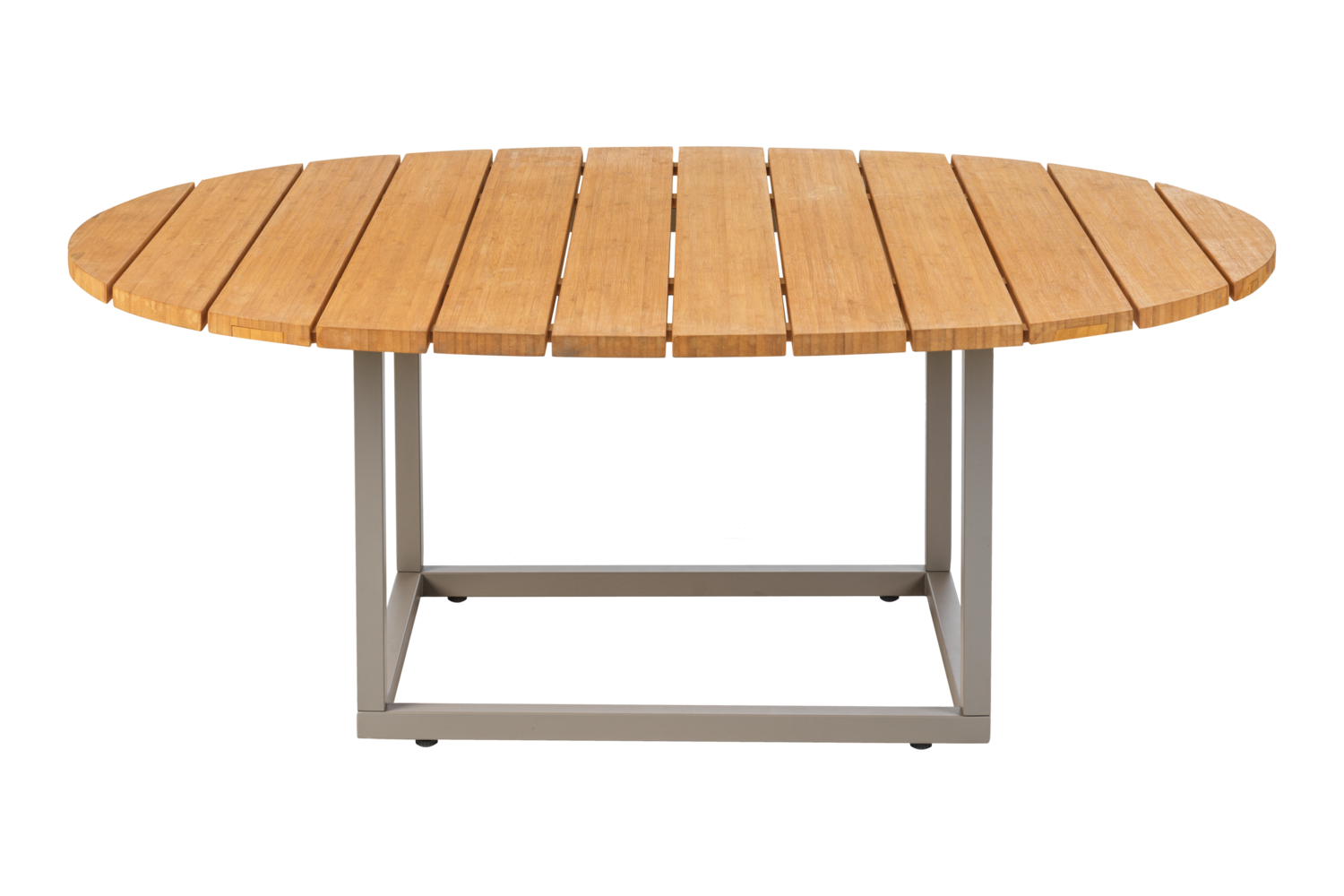 Olive table salon Khaki/Bamboo