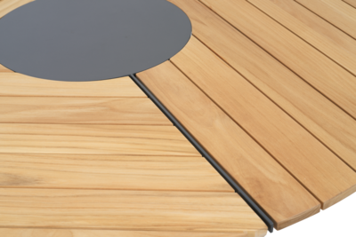 Peace Wood table à manger Antracit/Natur