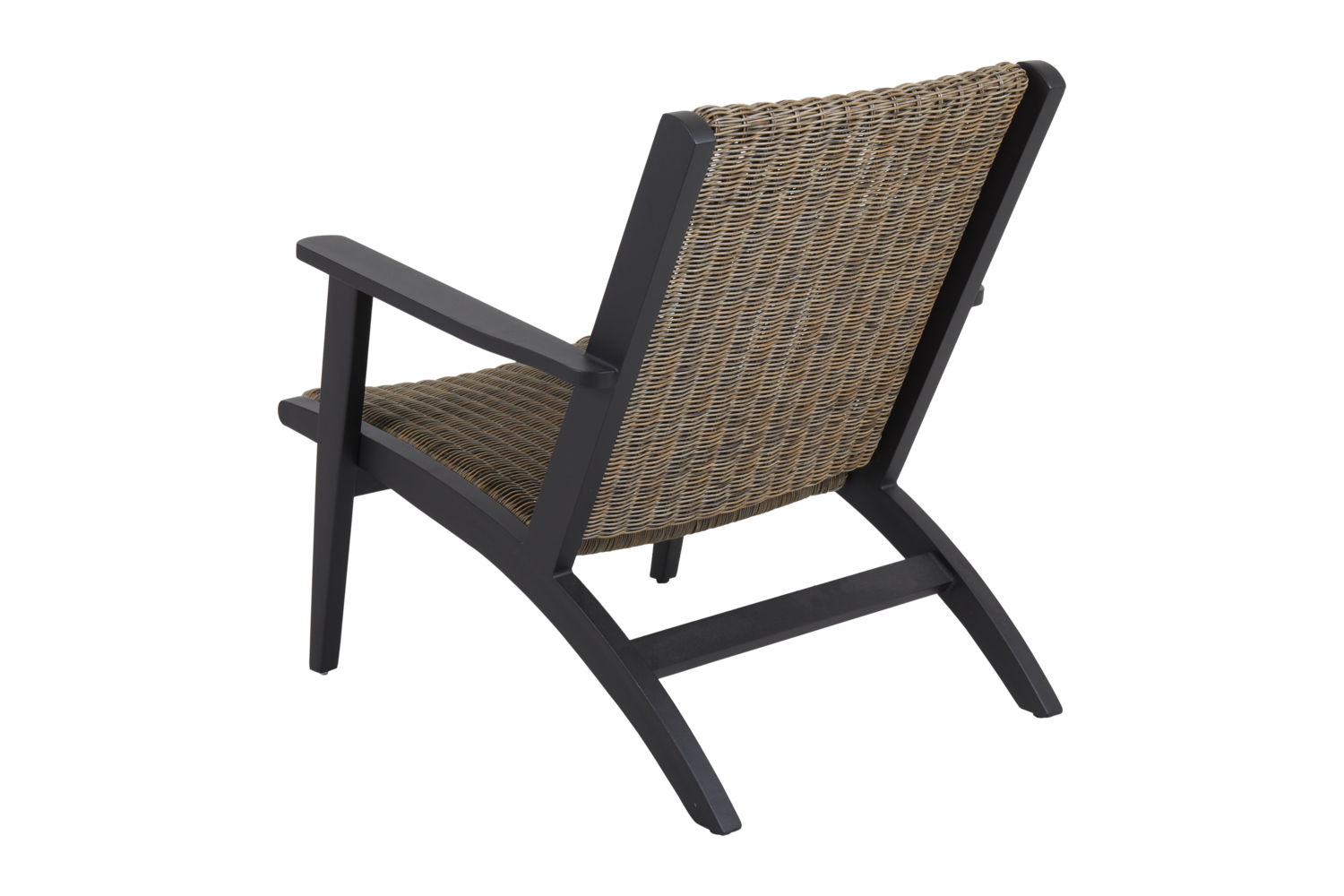 Kira fauteuil lounge Black_rustic