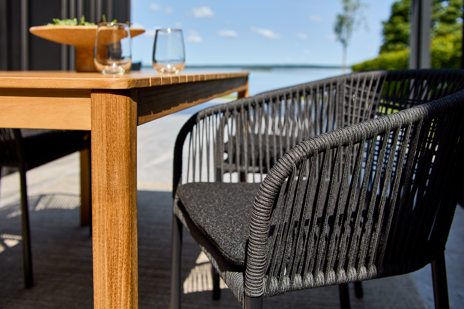 Delta fauteuil Noir/Teddy Black