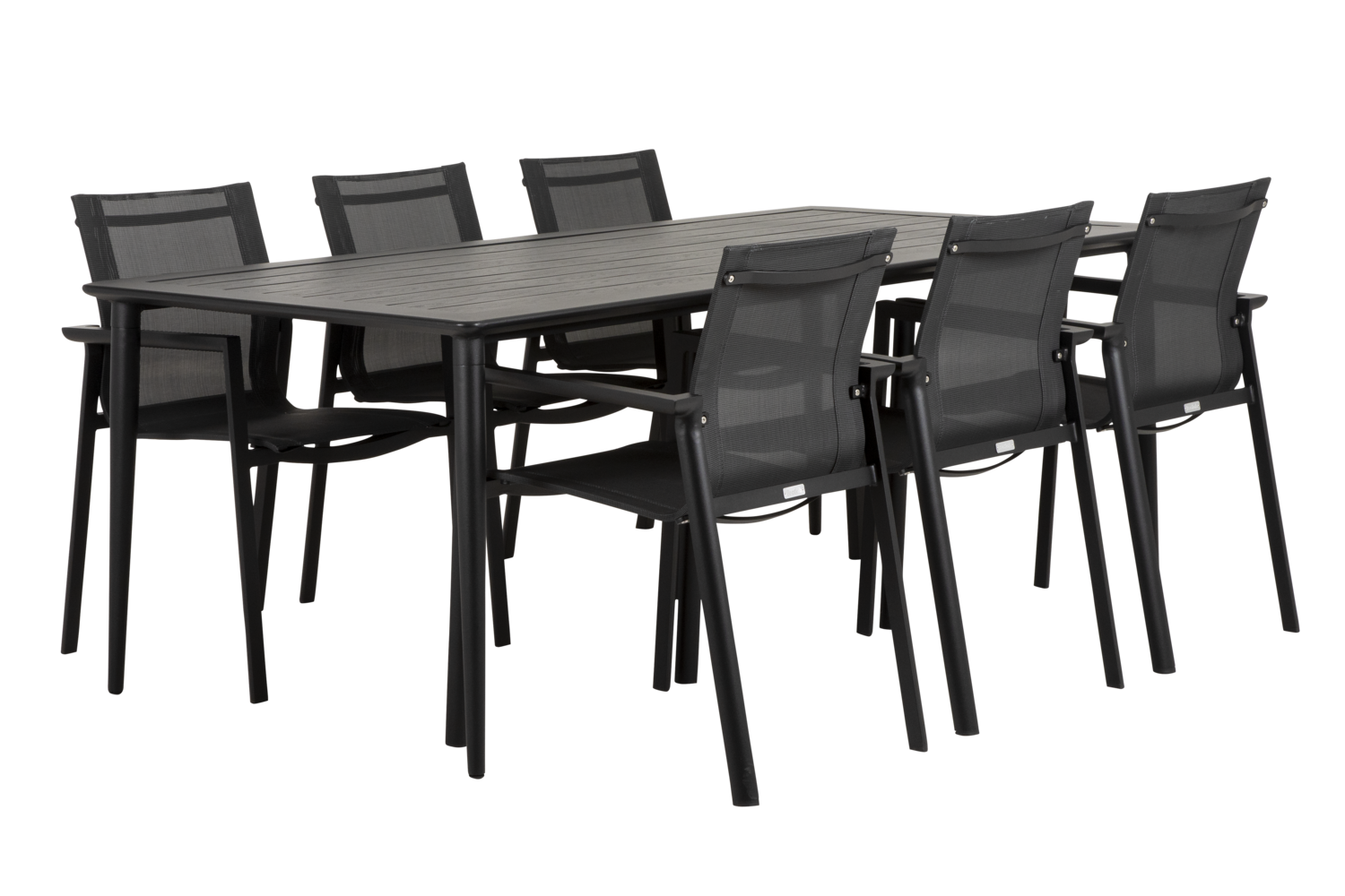 Nimes table à manger Noir