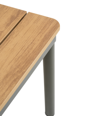 Reno table salon Noir/Natural