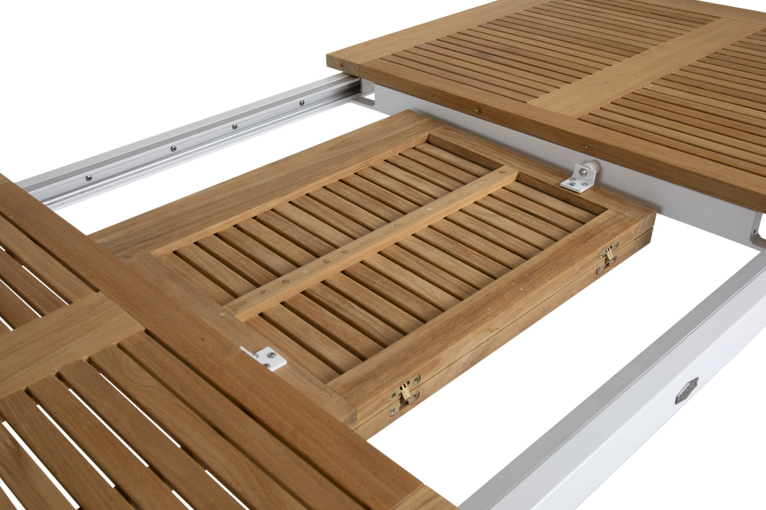 Lyon table à manger Khaki/teck