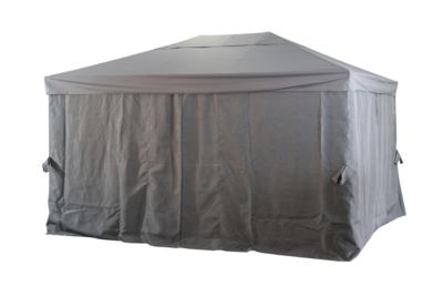 Biella Pavillon de jardin Anthracite/gris