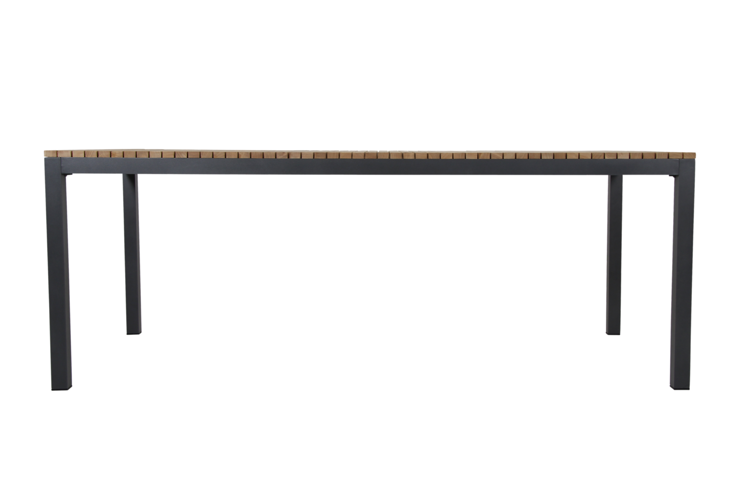 Zalongo table à manger Couleur naturelle/gris