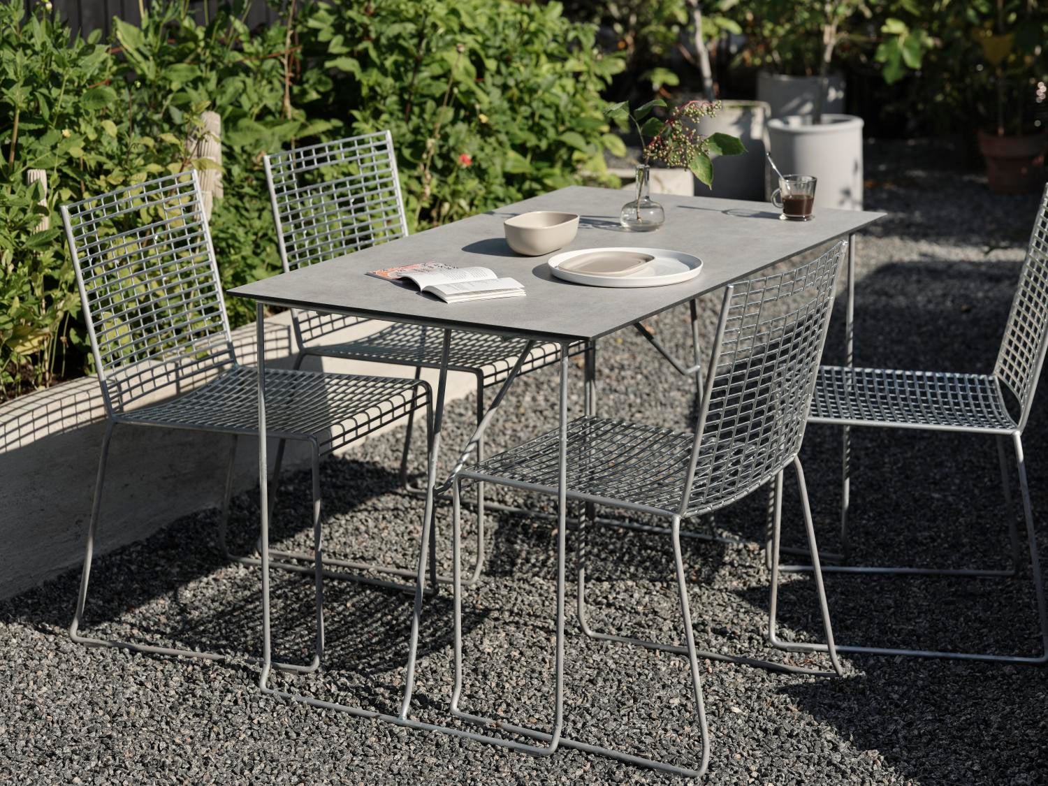 Laminate planche de table Beige/terrazzo