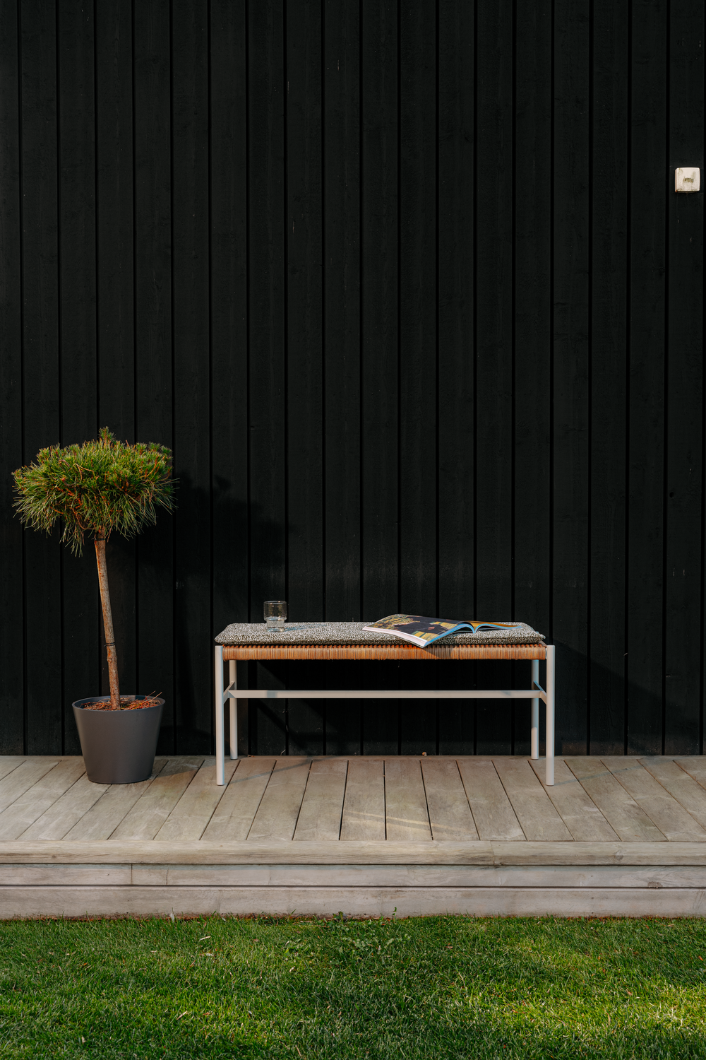 Frisk seat cushion Teddy Verde