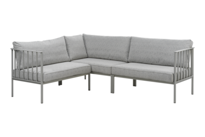 Upper salon de jardin Light Grey/Digi Grey