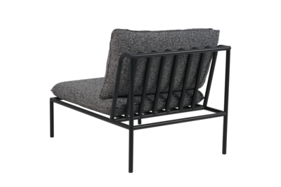 Collier partie centrale Noir/Teddy Ant