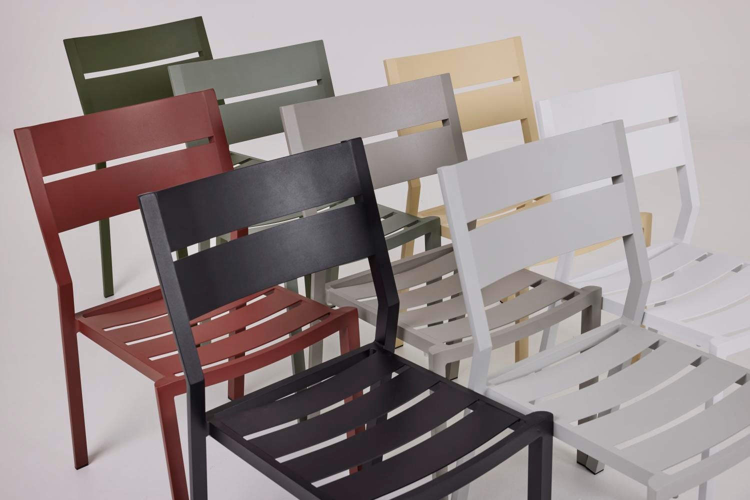 Delia chaise de table Lemon