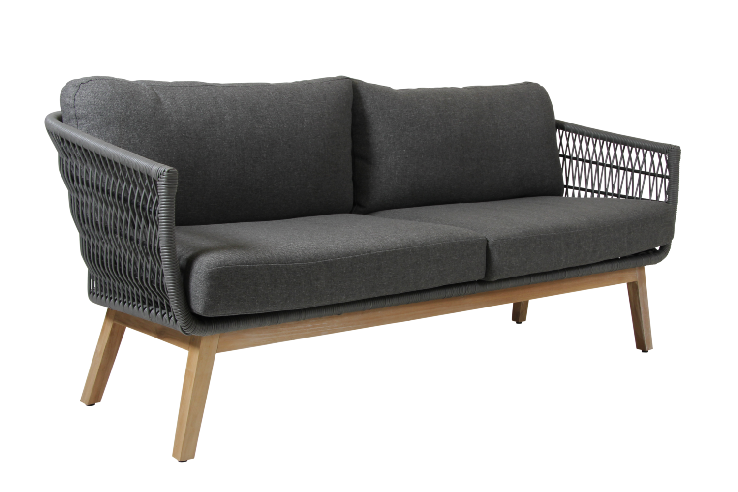 Kenton Canapé 3 places Gris/gris
