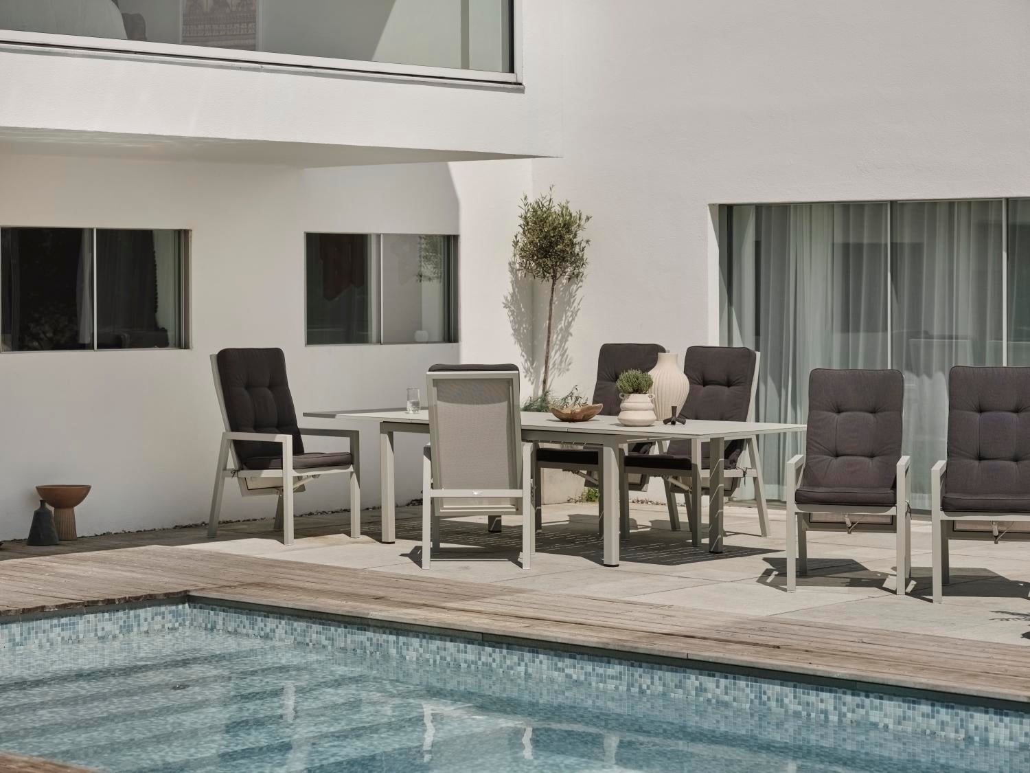 Lomma table à manger Light Grey