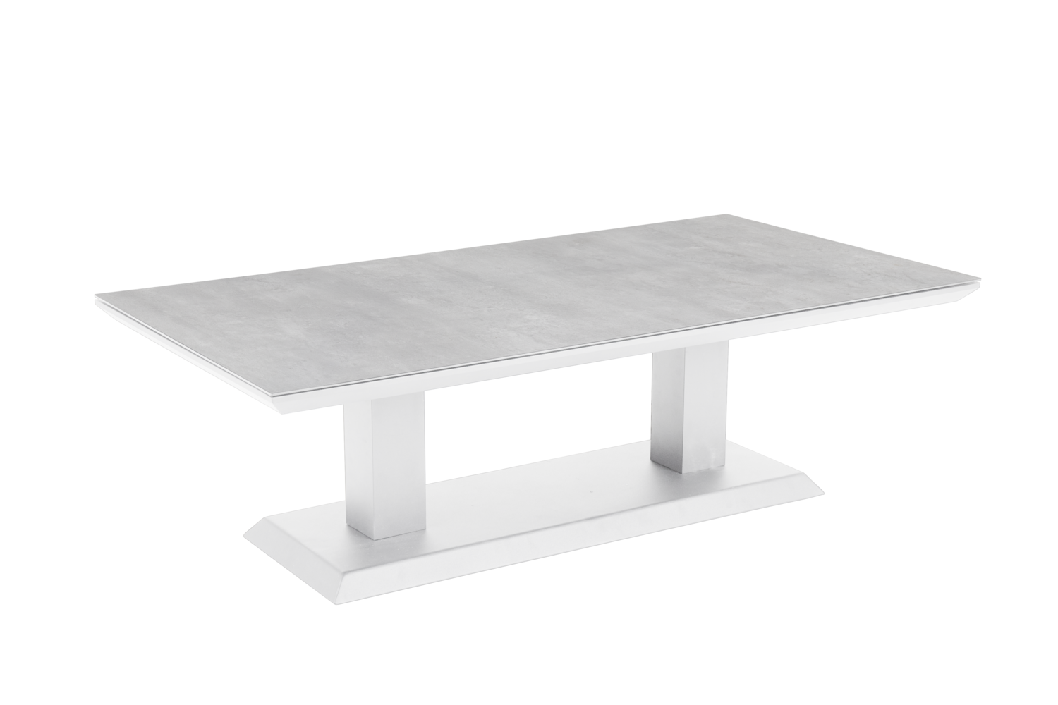 Heis table salon Blanc/Gris