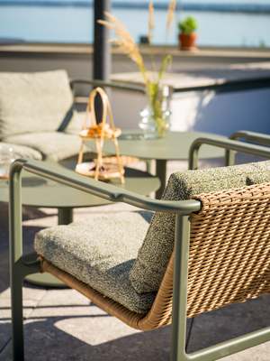 Motty fauteuil Nordic Green/Teddy Verde