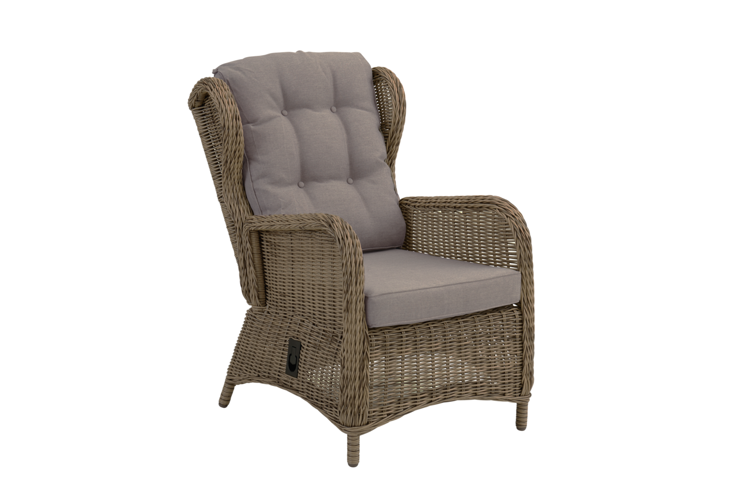 Rosita fauteuil avec dossier réglable Couleur naturelle/beige
