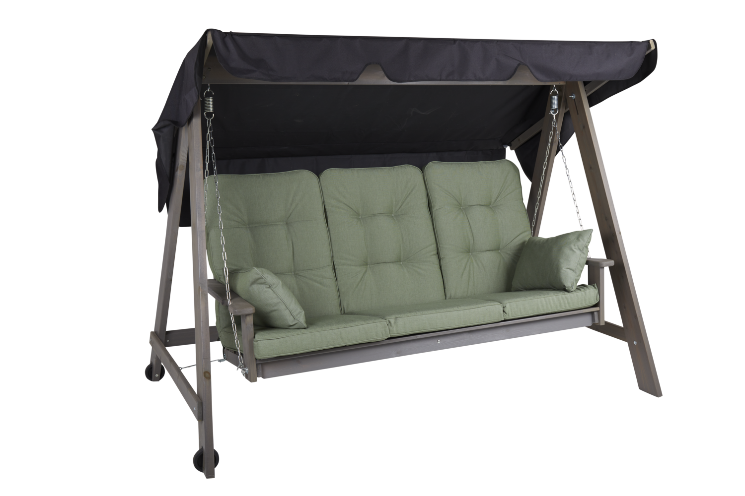 Iduna set coussins de balancelle Vert