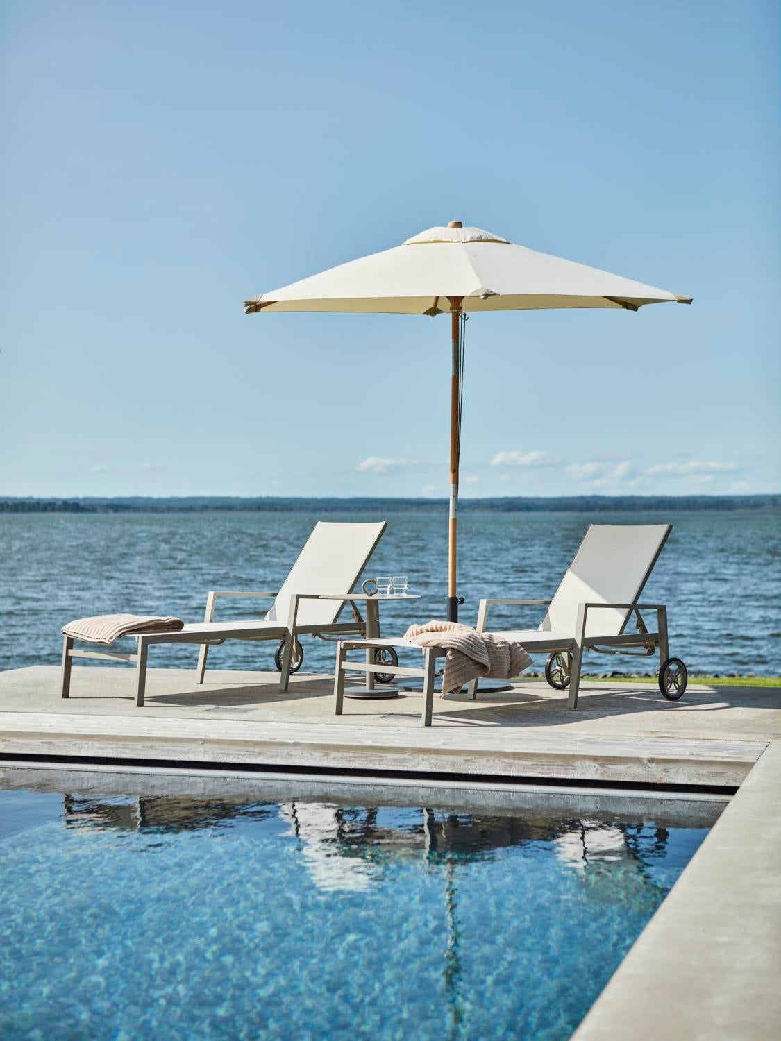 Reggio parasol Couleur naturelle