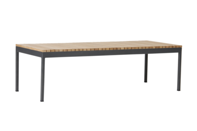 Zalongo table salon Couleur naturelle/gris