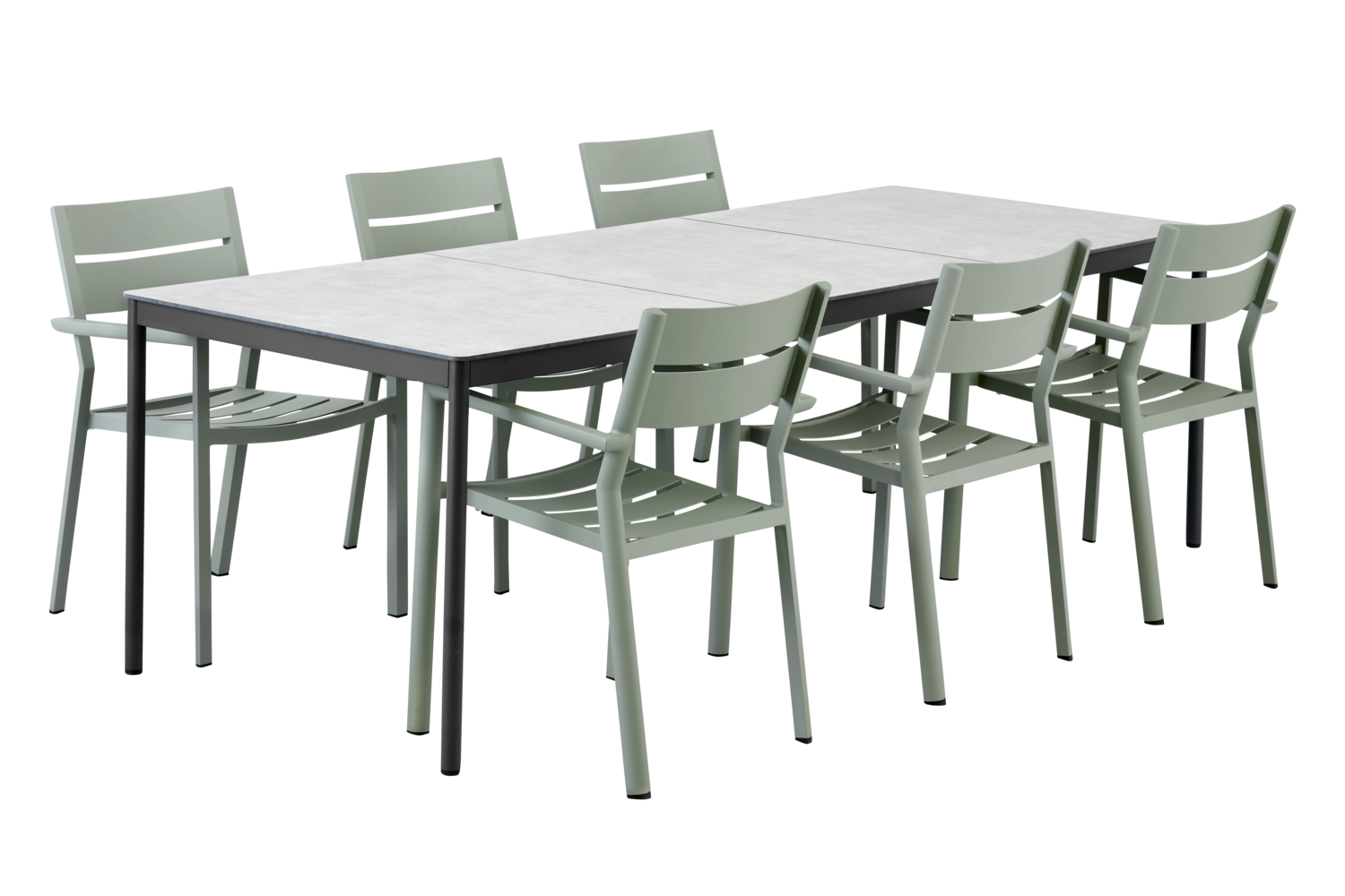 Delia fauteuil Dusty Green