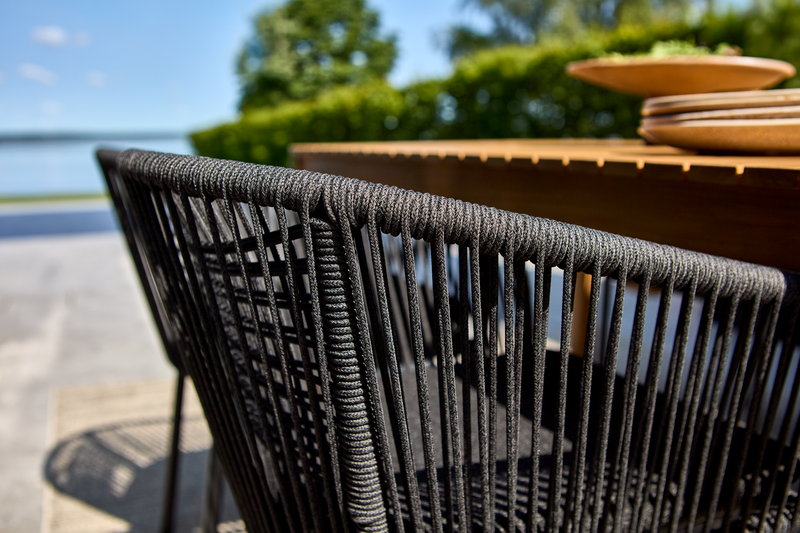 Delta fauteuil Noir/Teddy Black