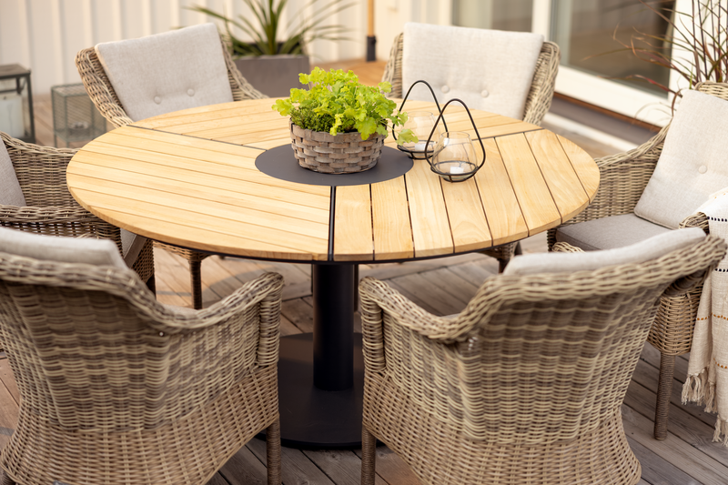 Lenora fauteuil Rustique/Sable