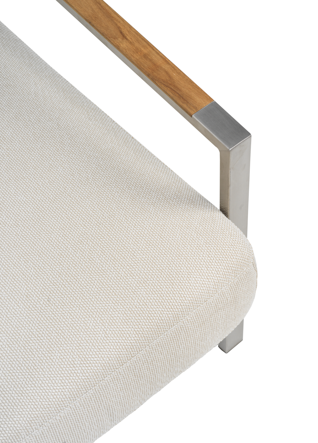 Naos fauteuil Stainless Steel/Dot Beige