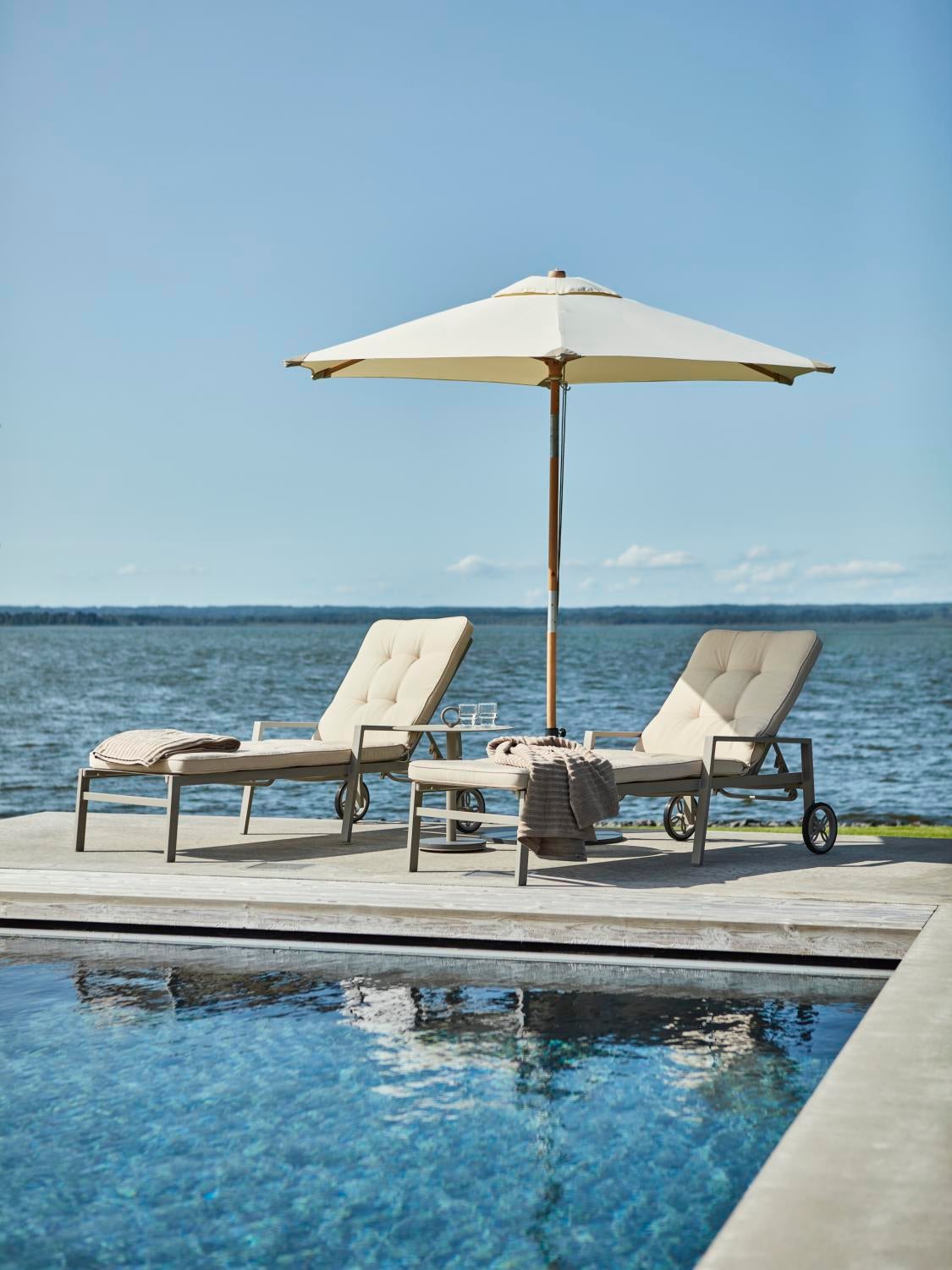 Reggio parasol Couleur naturelle