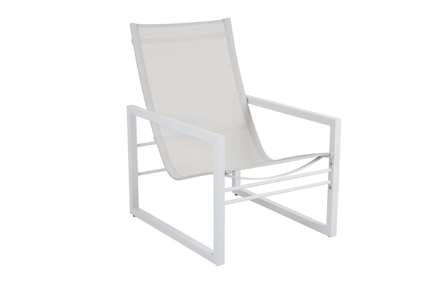 Vevi fauteuil Blanc/blanc