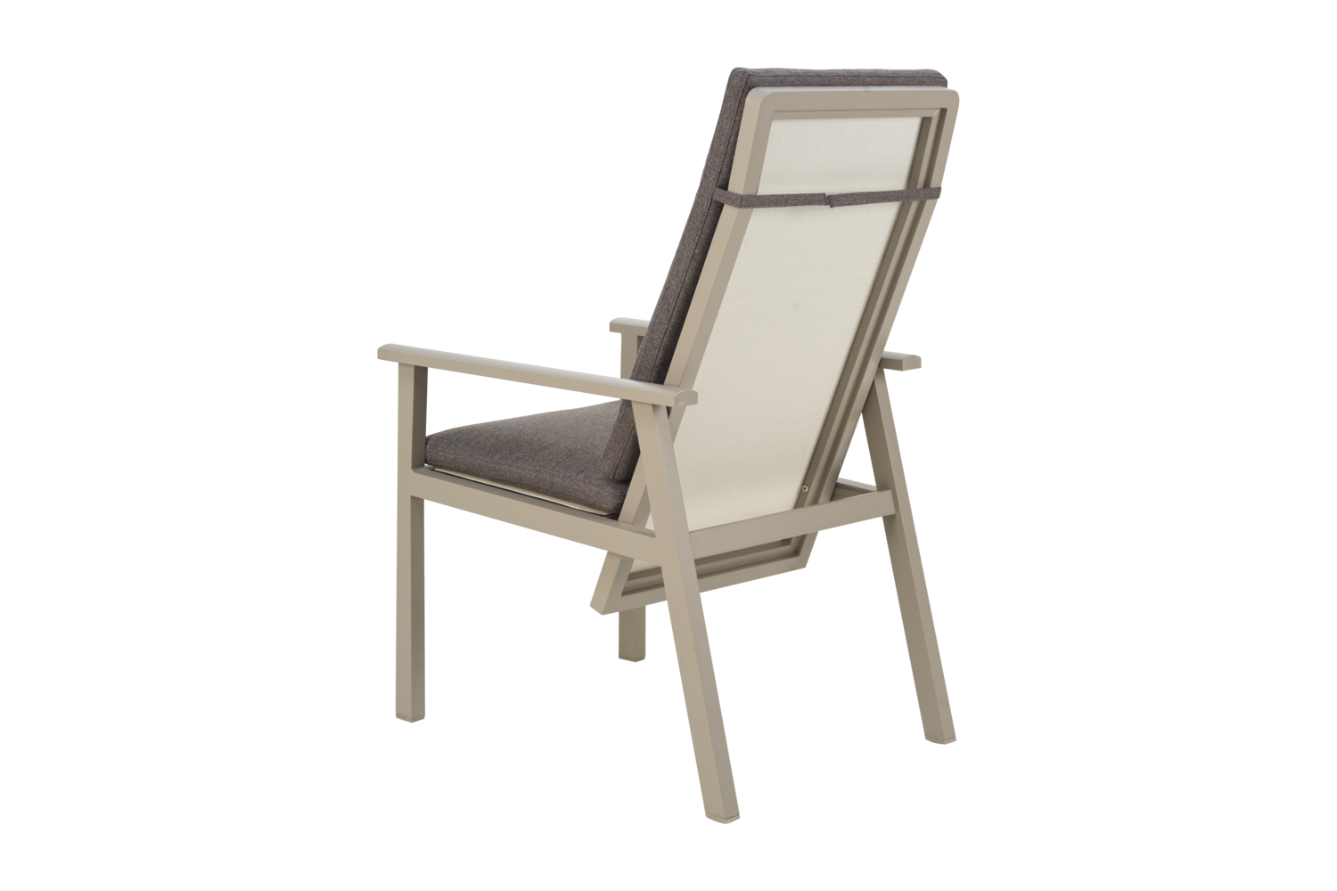 Samvaro fauteuil avec dossier réglable Khaki/Soft Dawn