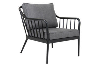 Coleville fauteuil Noir/gris