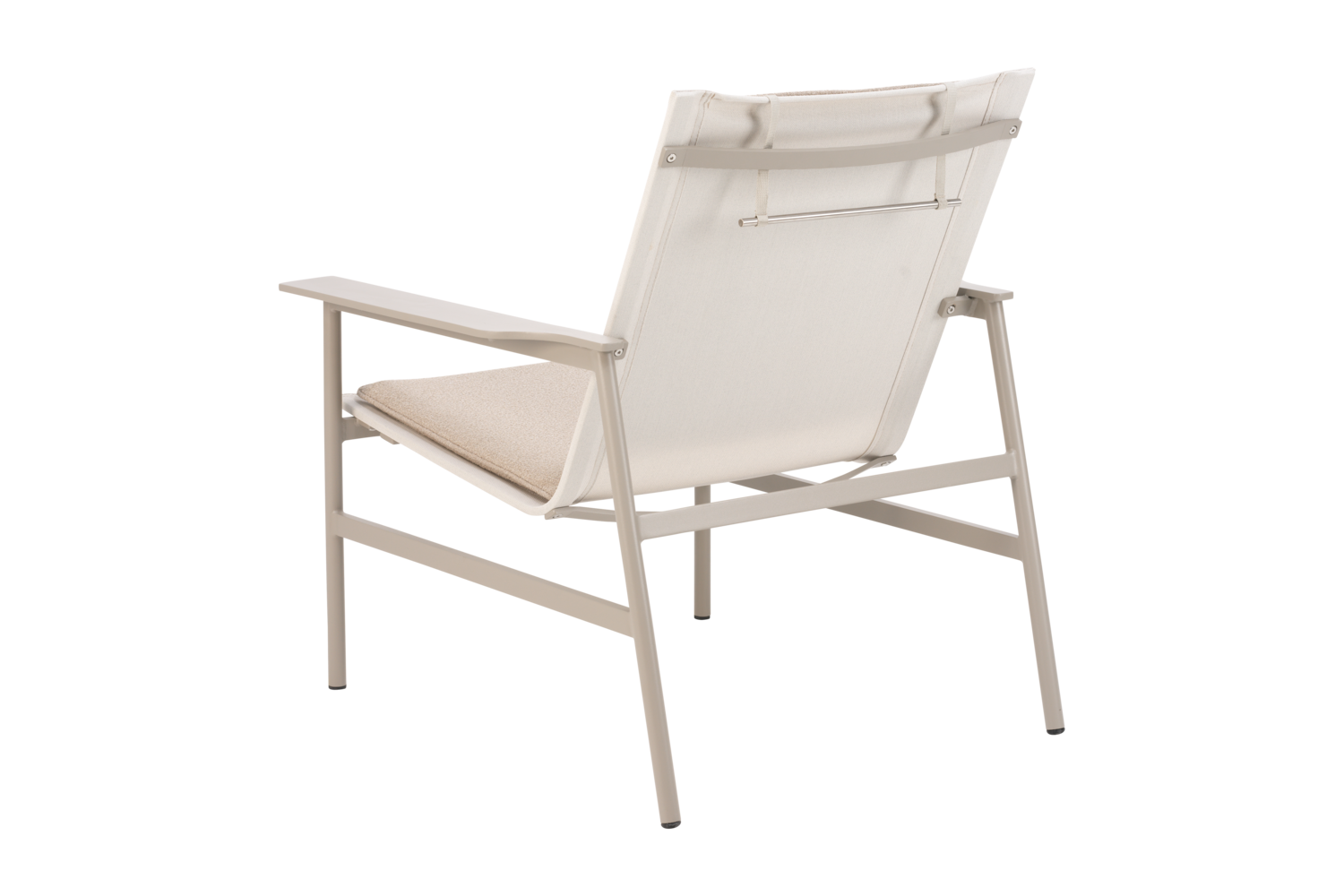 Soro fauteuil lounge Khaki/Teddy Beige