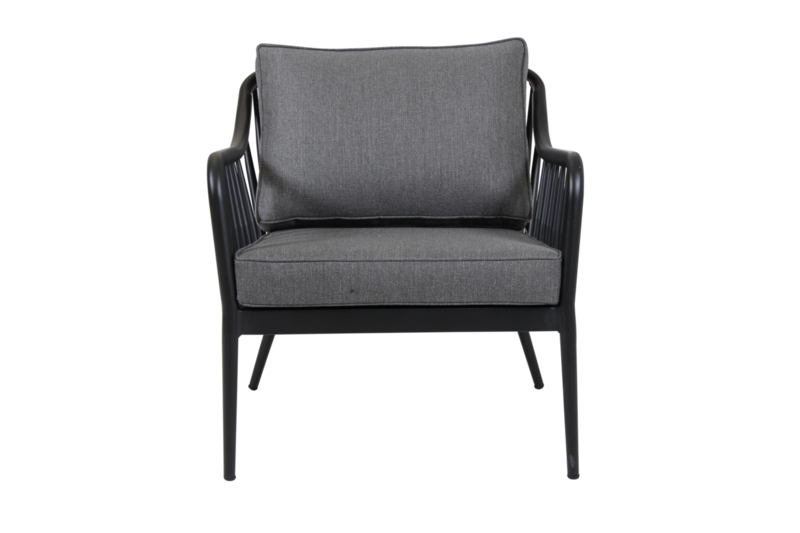 Coleville fauteuil Noir/gris