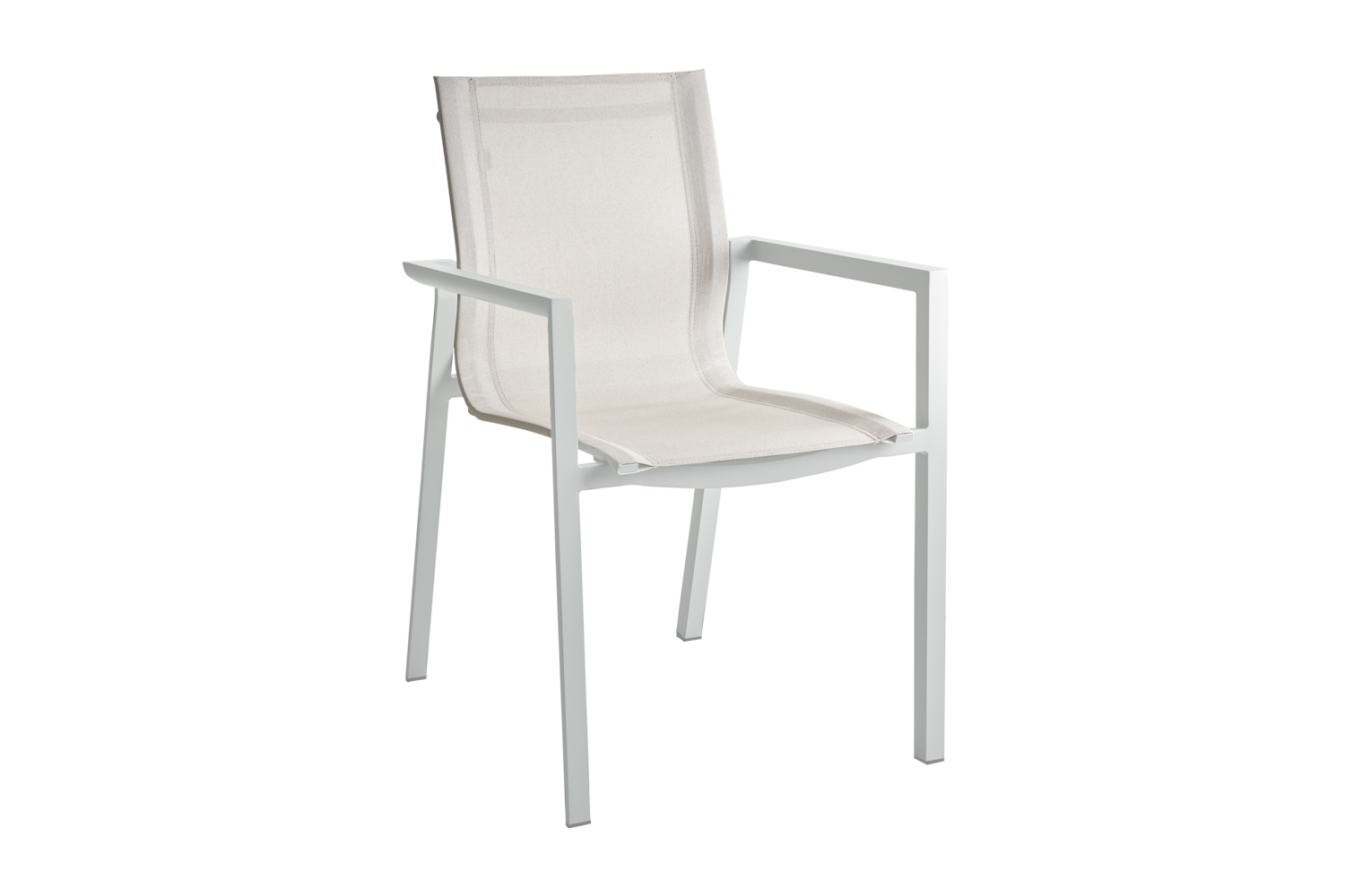 Delia fauteuil Light Grey/Off-White