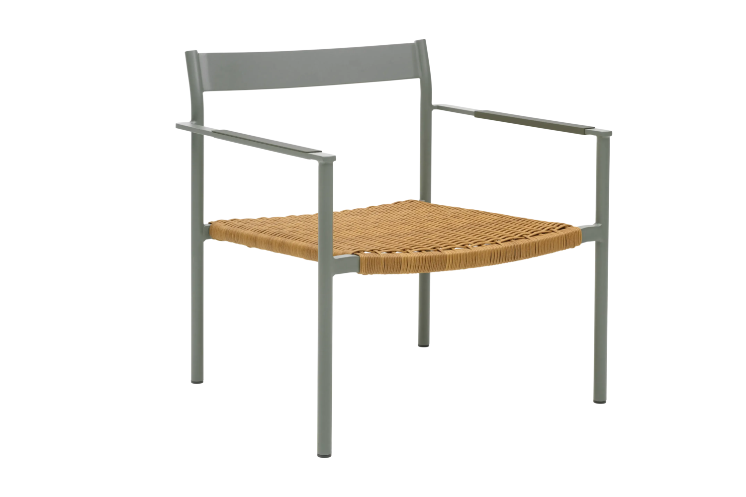 DK fauteuil lounge Dusty Green/Natur