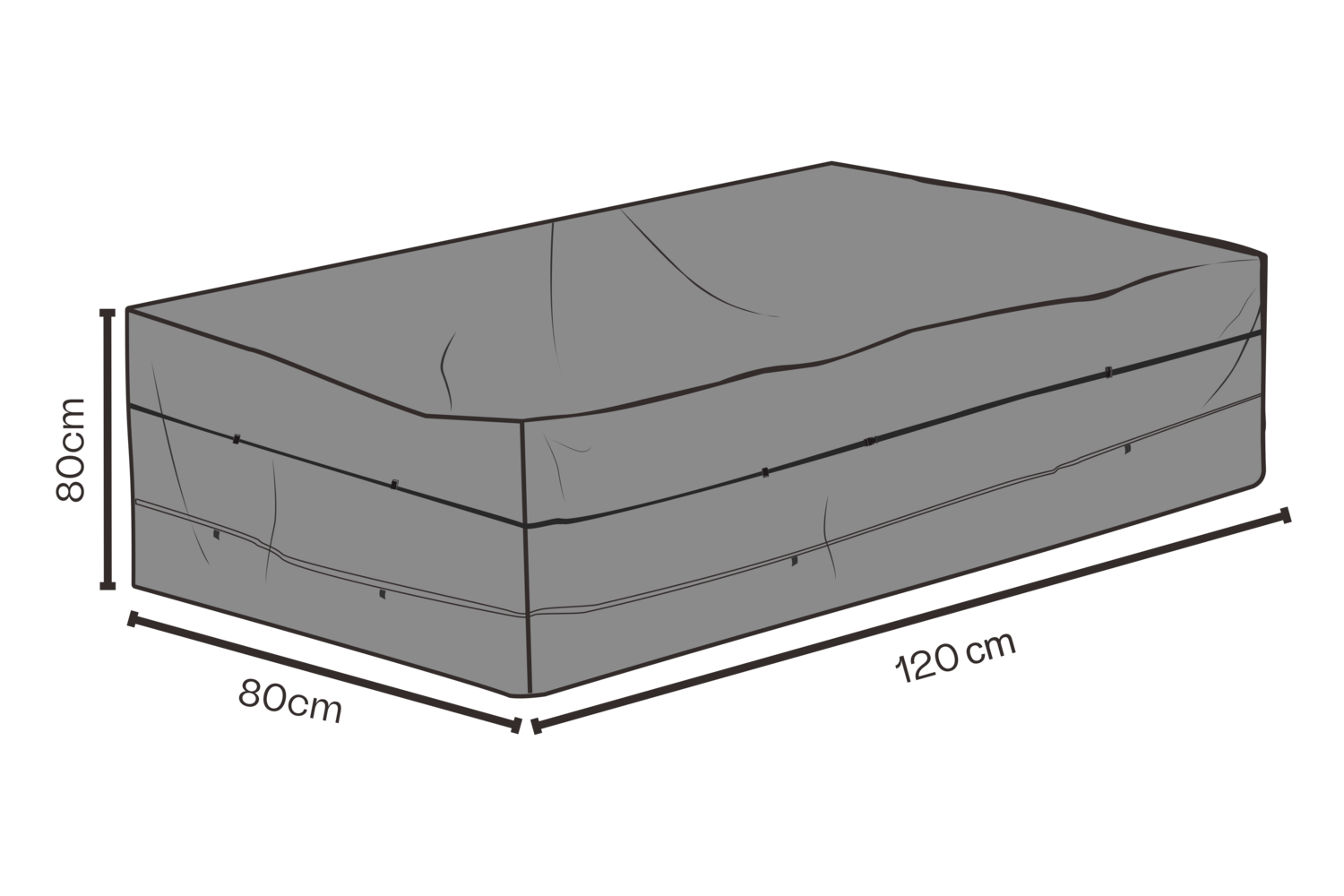 Cover ensemble salle à manger Black-Breathable