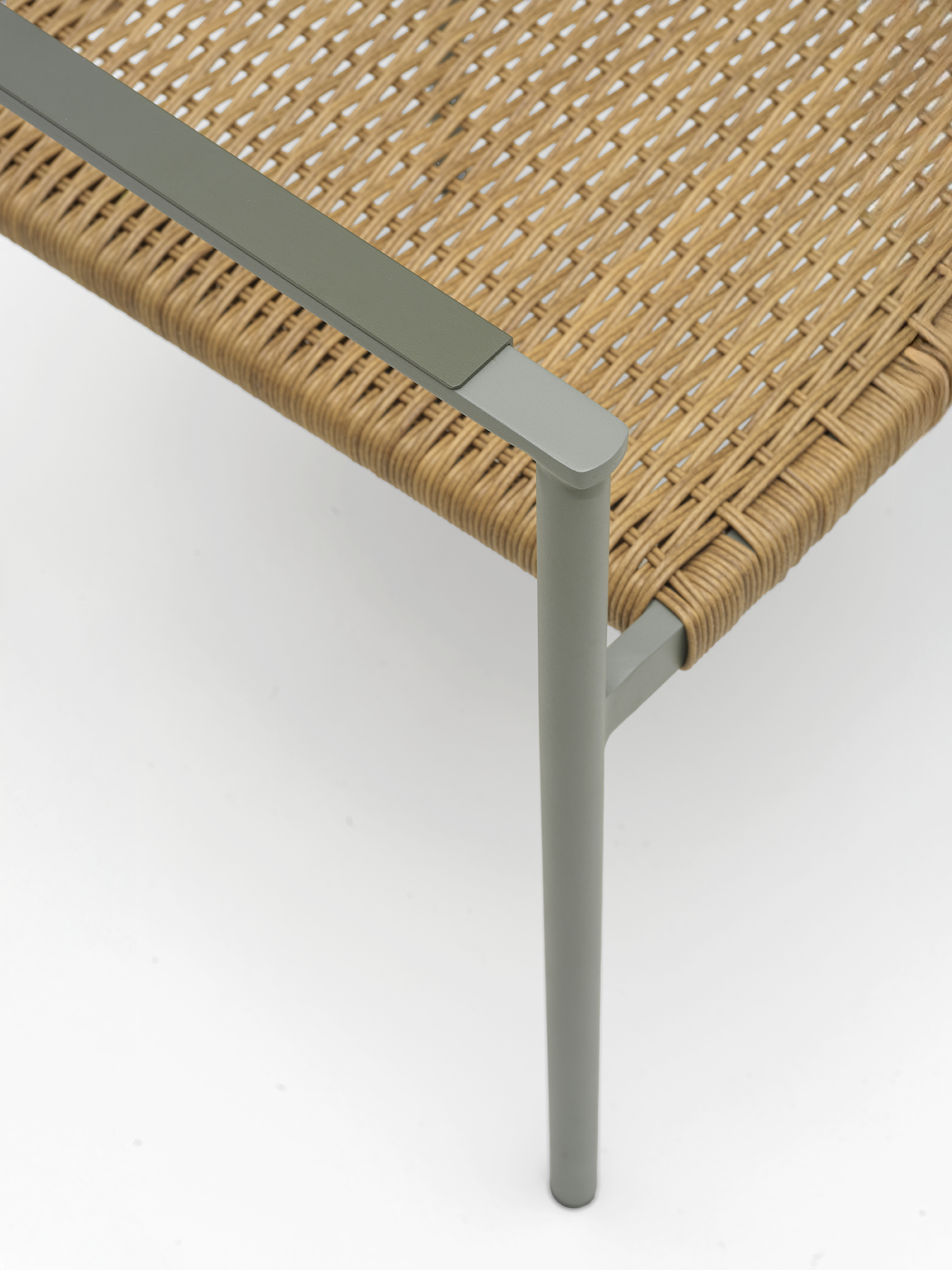 DK chaise de table Dusty Green/Natur