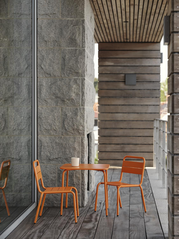 Nera table enfant Orange