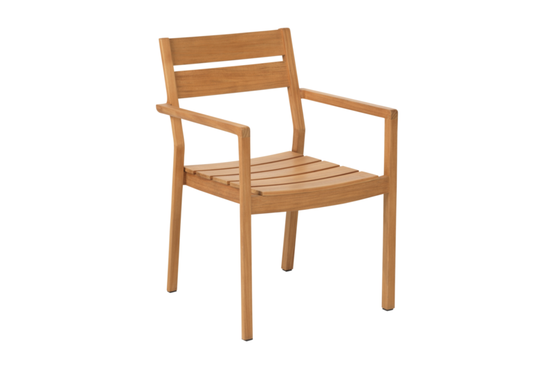 Delia Teak fauteuil Couleur naturelle