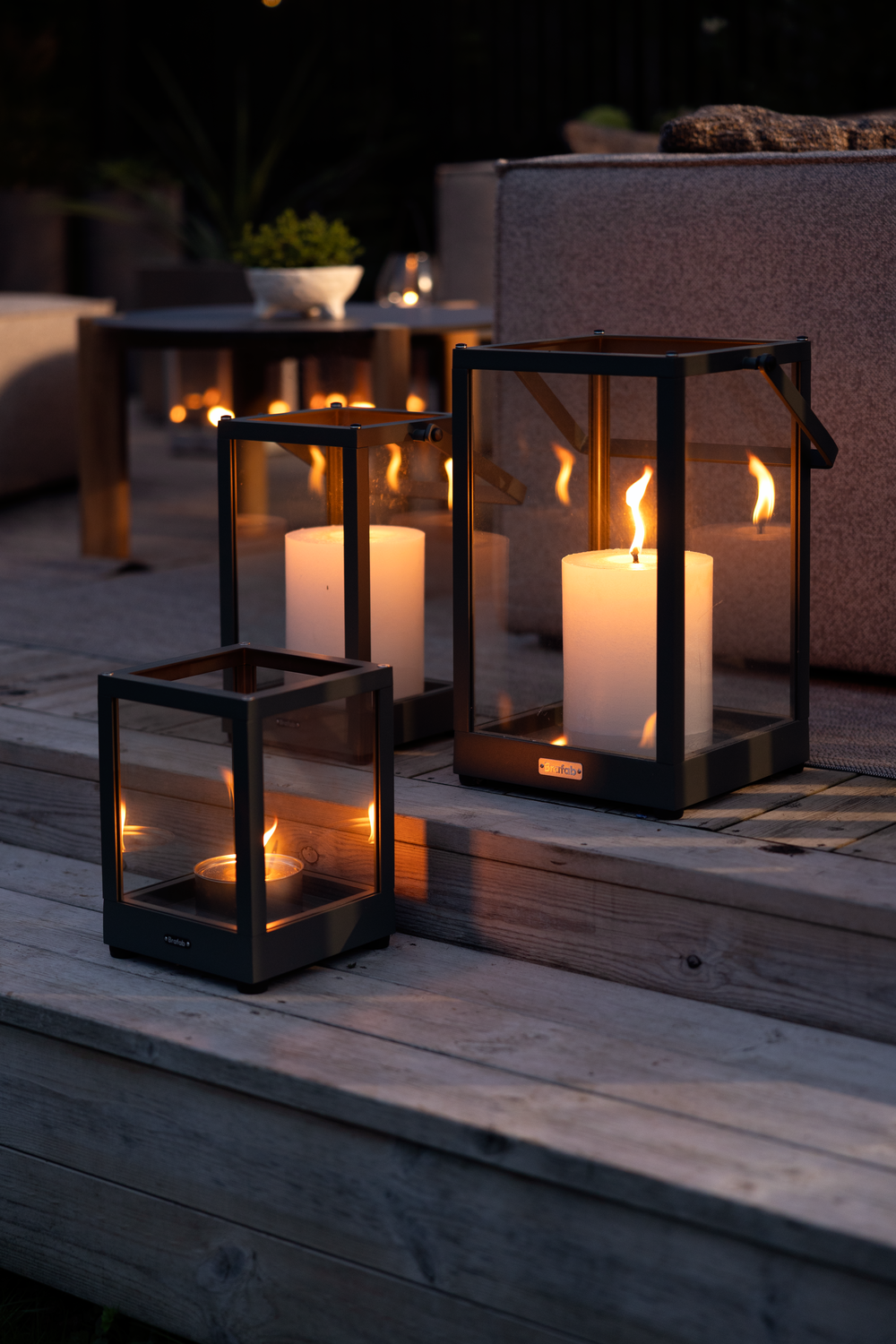 Belfort bougeoir Noir