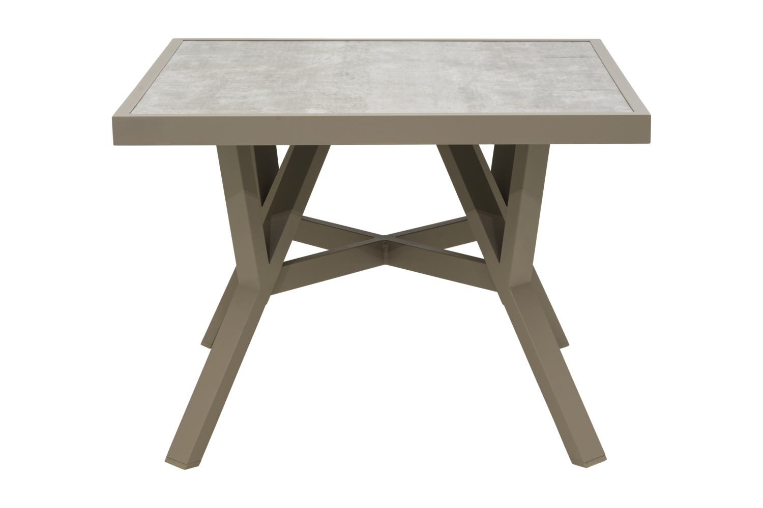 Samvaro High table salon Khaki/Sand