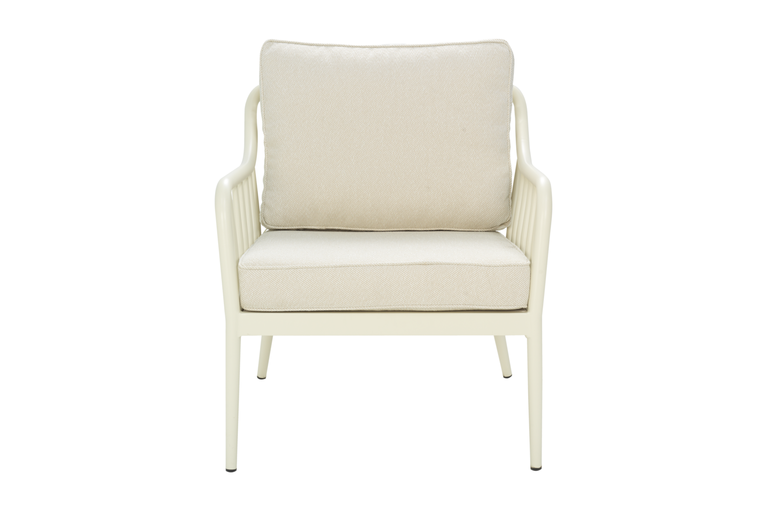 Coleville fauteuil Pearl White/Dot Beige