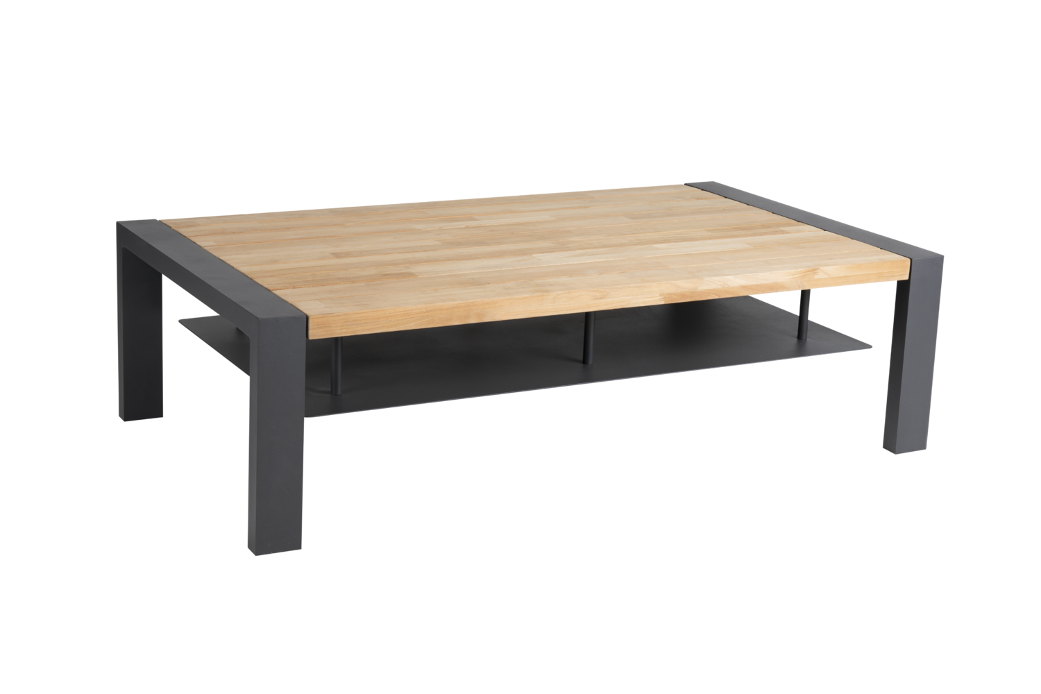 Amesdale table salon Anthracite/Teak