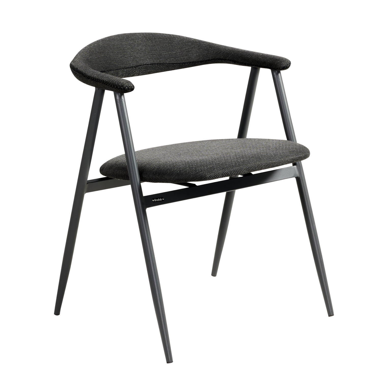 Boi fauteuil Anthracite/Black Barley